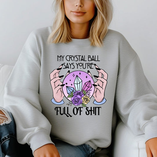 Crystal ball sweatshirt